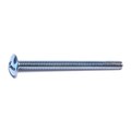 Midwest Fastener #10-24 x 2-1/2 in Combination Phillips/Slotted Truss Machine Screw, Zinc Plated Steel, 100 PK 01980